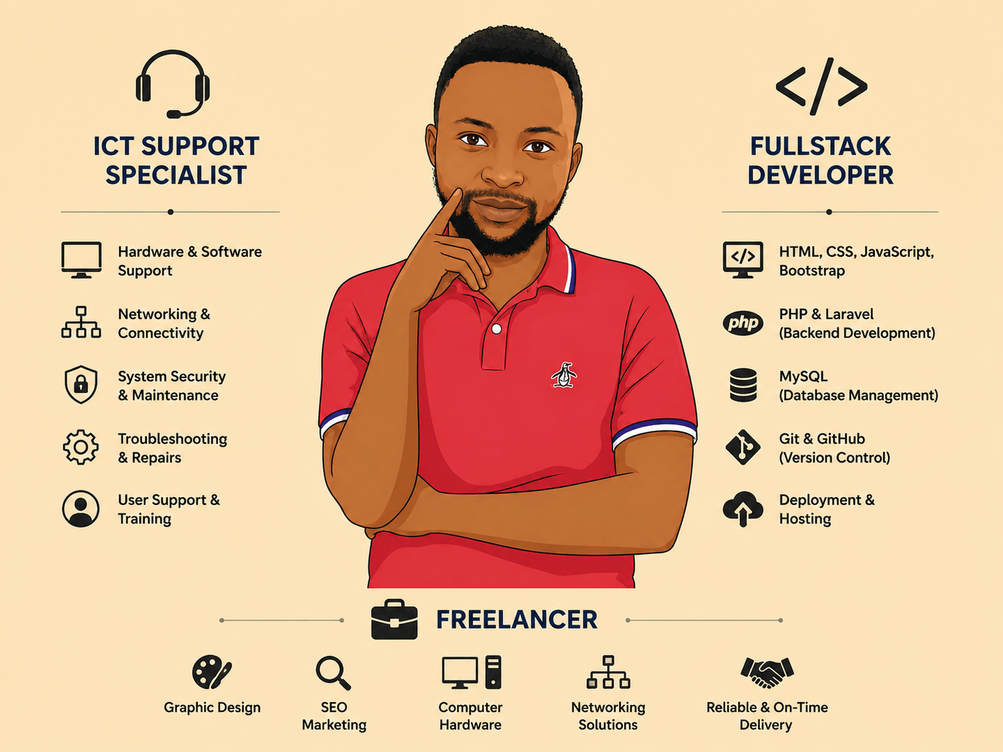 Harrison Chengo, full-stack web developer and IT specialist in Mombasa, Kenya